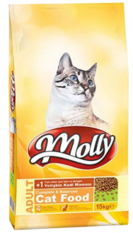 Molly Tavuklu Adult 15 kg Kedi Maması kullananlar yorumlar